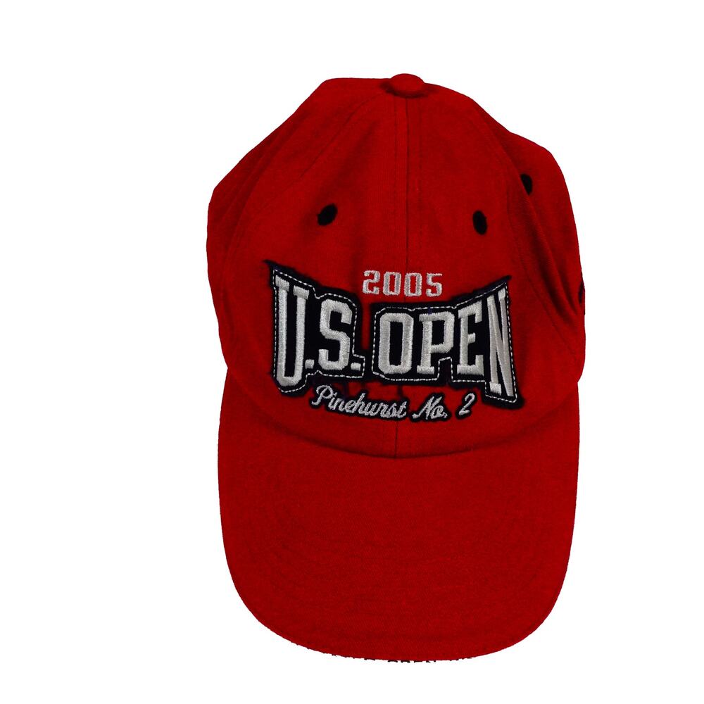 2005 US Open Back to Pinehurst Hat No. 2 Vintage Donold Ross Gear Golf Adj Hat